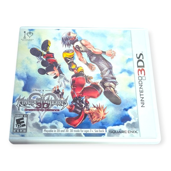 Kingdom Hearts 3D Dream Drop Distance Nintendo 3DS Game with Case and Manuals - Picture 2 of 11